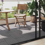 Vidaxl Terrace Tiles 10 PCS 30x30 cm ACACIAHOUT SOLIE Graywash