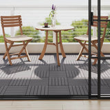 Vidaxl Terrace Tiles 10 PCS 30x30 cm ACACIAHOUT SOLIE Graywash