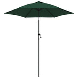 Vidaxl Parasol 200x224 cm Green en aluminium