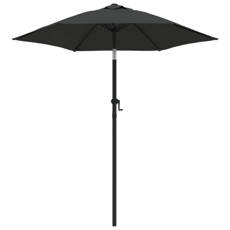 Vidaxl parasol 200x224 cm anthracite en aluminium