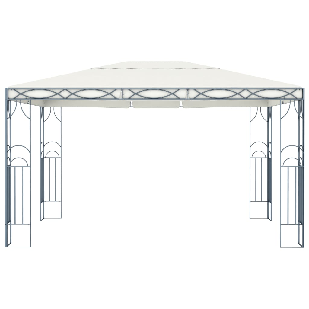 Vidaxl arbor 400x300 cm cream