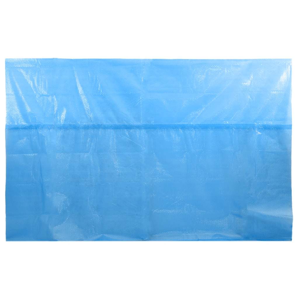Couvercle de piscine Vidaxl 488x244 cm PE bleu