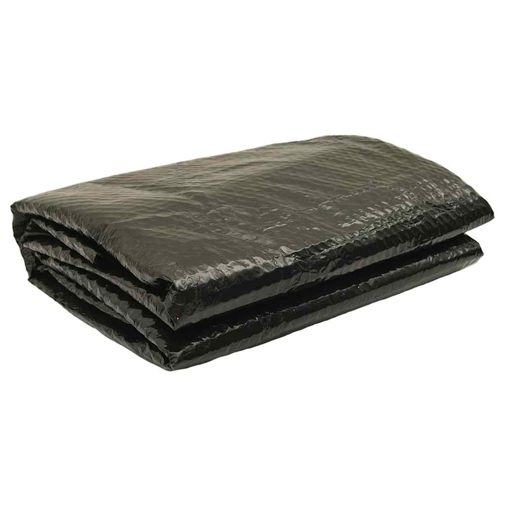 Couverture de piscine vidaxl 381 cm pe noir