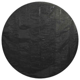 Couverture de piscine vidaxl 455 cm pe noir