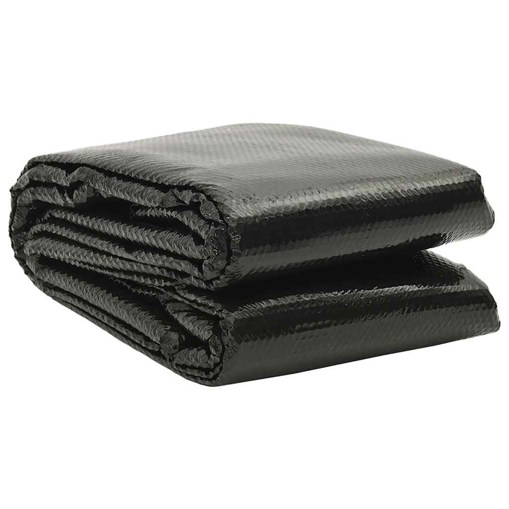 Couvercle de piscine vidaxl 732x366 cm pe noir