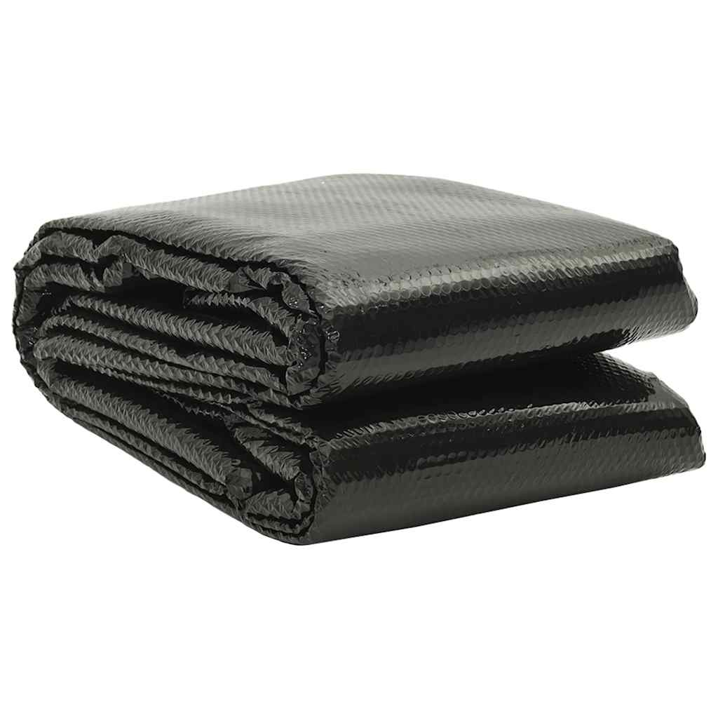 Couverture de piscine vidaxl 488x244 cm pe noir