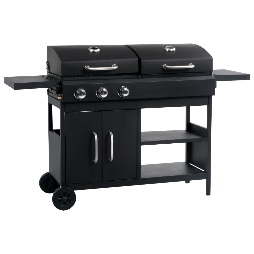 VIDAXL GASE-CHARCOAL BARBECUE CON 3 BURNER