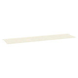 Vidaxl Garden Banc Cushion 200x50x4 cm Oxford Fabric Cream -Colored