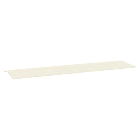 Vidaxl Garden Banc Cushion 200x50x4 cm Oxford Fabric Cream -Colored