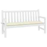 Vidaxl Garden Banc Cushion 200x50x4 cm Oxford Fabric Cream -Colored