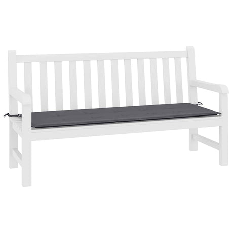 Vidaxl Garden Banc Cushion 200x50x4 cm Oxford tissu anthracite -colored