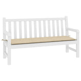 Vidaxl Garden Banc Cushion 200x50x4 cm Oxford Fabric Beige