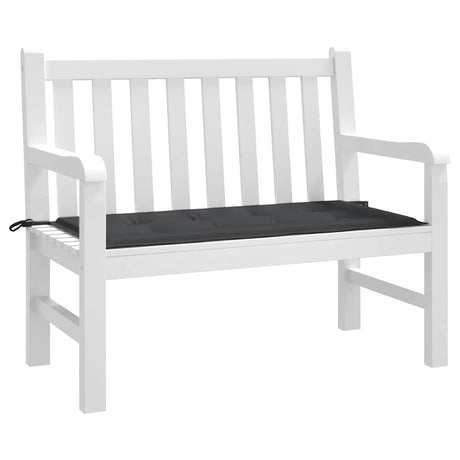 Vidaxl jardin banc coussin 120x50x4 cm tissu oxford noir