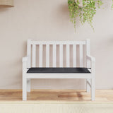 Vidaxl Garden Bench Kissen 120x50x3 cm Oxford Stoff schwarz