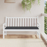 Vidaxl jardin banc coussin 150x50x4 cm tissu oxford noir