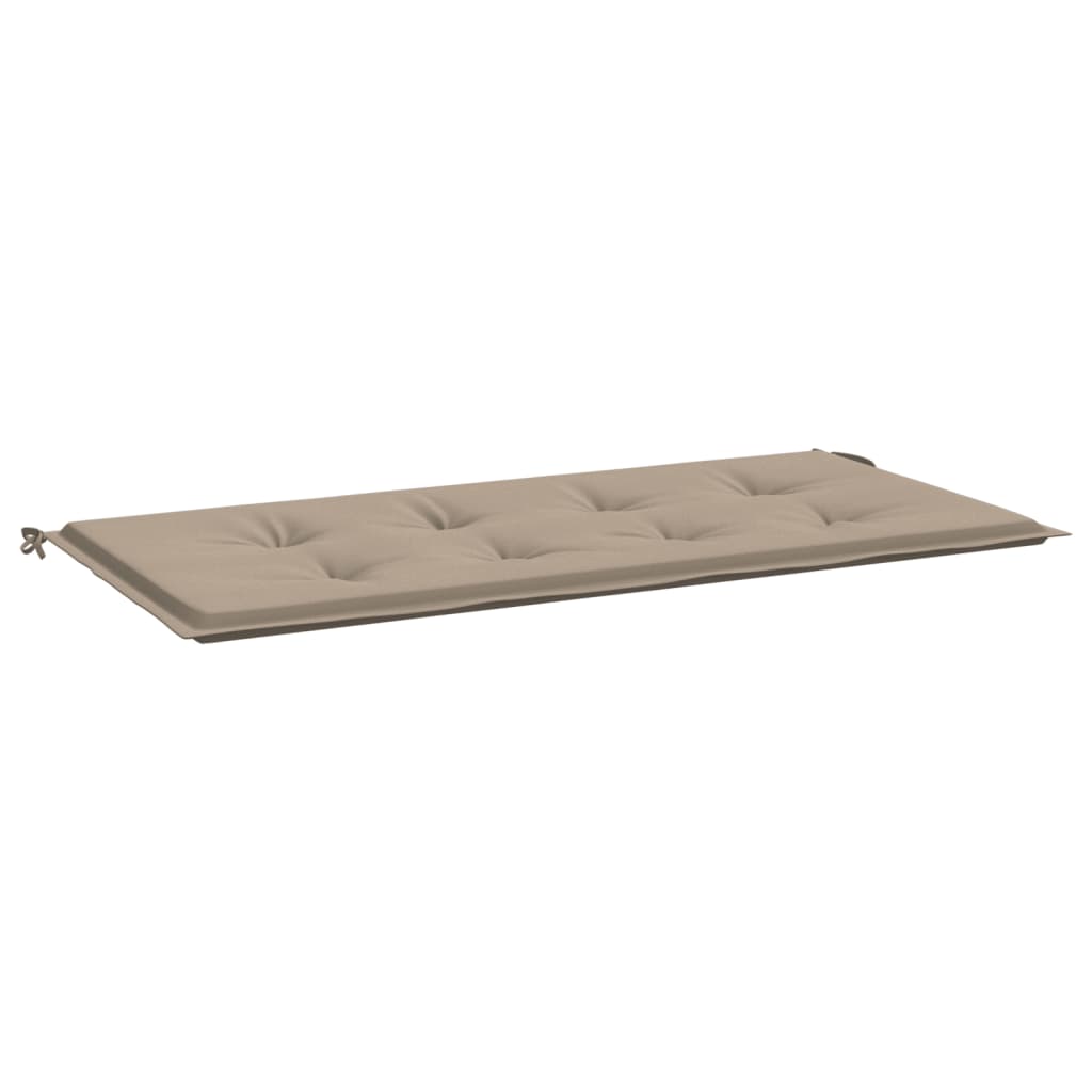 Vidaxl Garden Bench Cushion 100x50x3 CM Oxford Fabric Taupe