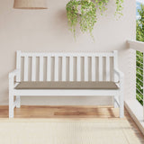 Vidaxl Garden Bench Poduszka 150x50x3 Cm Oxford Fabric Taupe