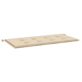 Vidaxl Garden Bench Poduszka 100x50x3 Cm Oxford Fabric Beige