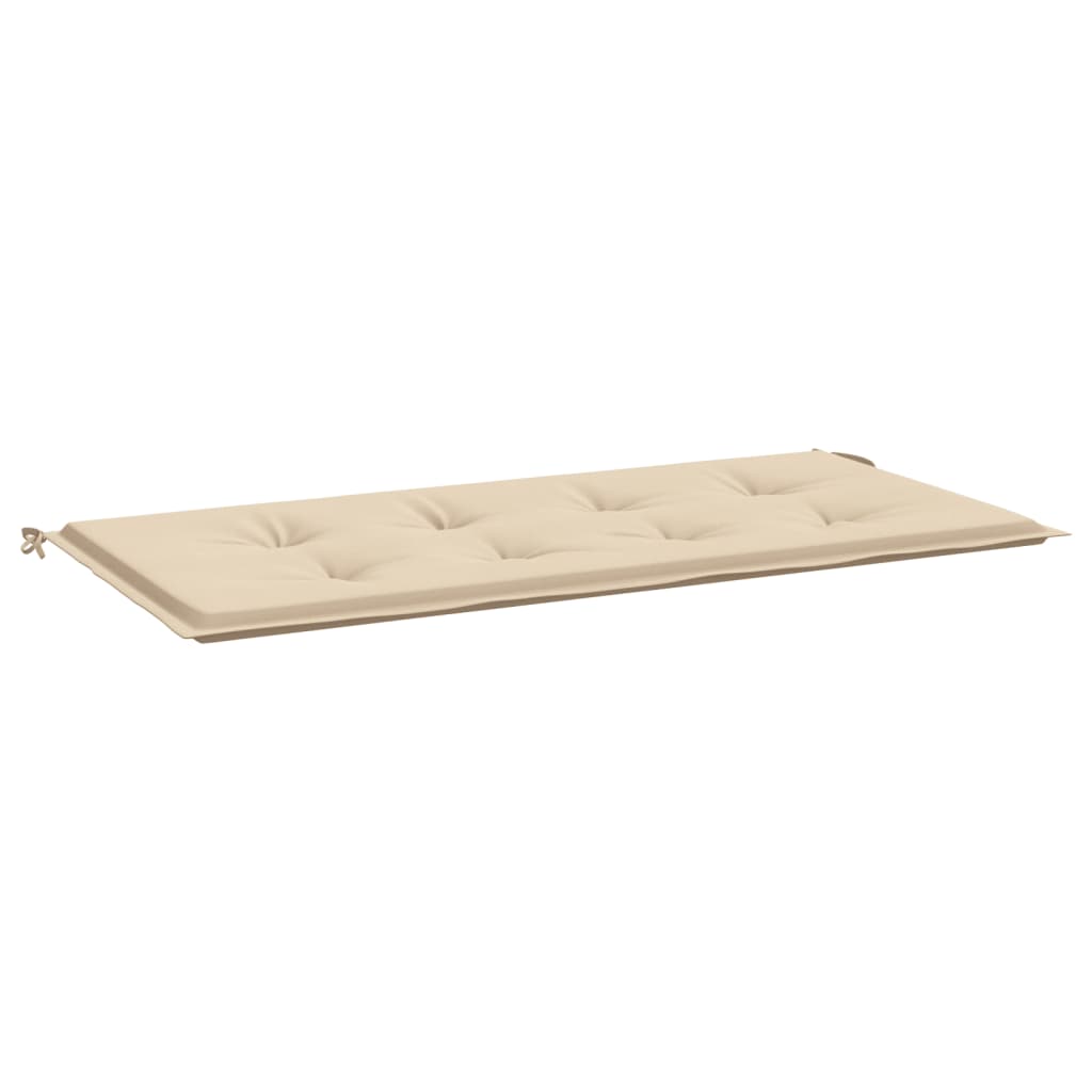 Vidaxl Garden bench cushion 120x50x3 cm Oxford fabric beige