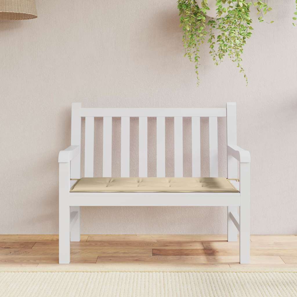 Vidaxl jardin banc coussin 120x50x4 cm
