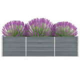 INSERT DE PLANTER VIDAXL 240X40X45 CM GREN GARY GALVANISÉ
