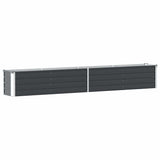 Planteur vidaxl inséré 320x40x45 cm anthracite en acier galvanisé
