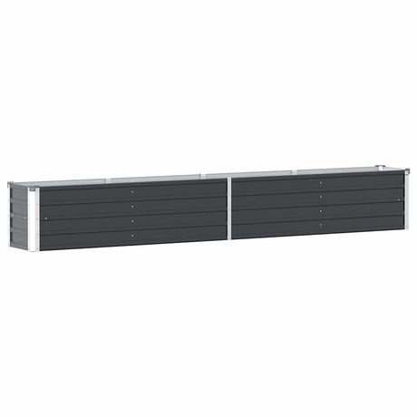 Planteur vidaxl inséré 320x40x45 cm anthracite en acier galvanisé