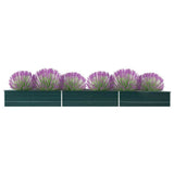 INSERT PLANTER VIDAXL 480X80X45 CM GALVANISED SEAKE