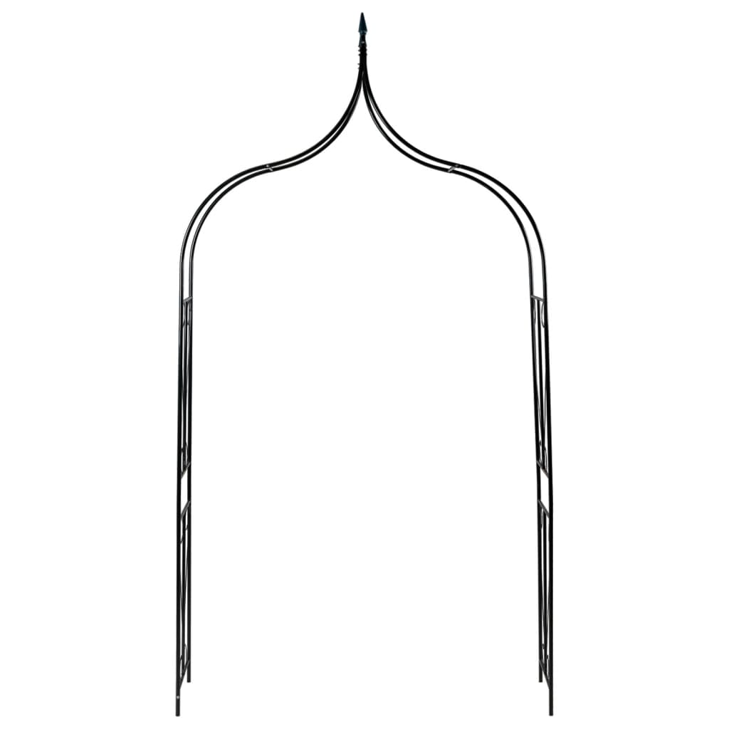 Vidaxl Garden Arch 142x37x275 cm en fer vert
