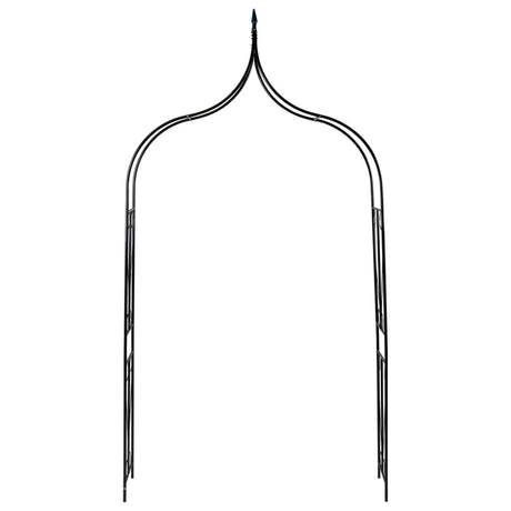 Vidaxl Garden Arch 142x37x275 cm en fer vert
