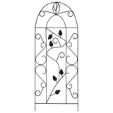 Racks d'escalade de plante vidaxl 3 ST 40x100 cm de fer noir