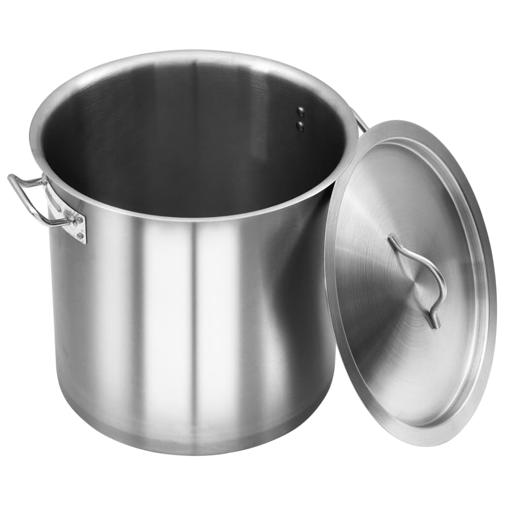 Vidaxl saucepan 35 l 36x36 cm stainless steel