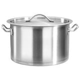 Vidaxl saucepan 24 l 36x24 cm stainless steel