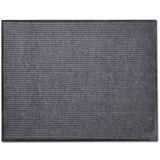 Vidaxl DOORMATS 2 PCS 90x60 cm Gris PVC