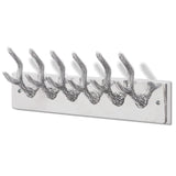 Vidaxl Coat Racks 2 St Aluminium Silver Colored