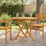 Vidaxl tuintafel inklapbaar 85x85x76 cm massief teakhout