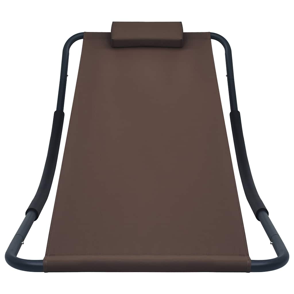 Vidaxl tuinbed 200x90 cm staal bruin