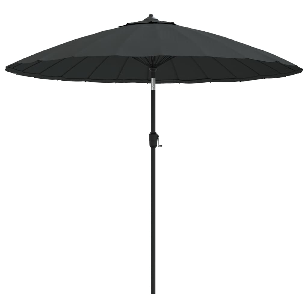 Vidaxl Parasol with aluminum pole 270 cm anthracite