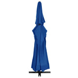 Vidaxl Parasol with aluminum pole 500 cm azure blue