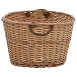 Vidaxl Wood Panier avec poignées 88x57x34 cm Bois de saule naturel