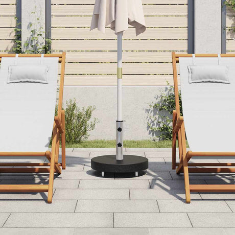 Vidaxl Parasol Foot environ 30 kg de granit noir
