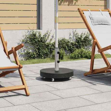 Vidaxl Parasol Foot environ 30 kg de granit noir