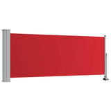 Écran de jardin vidaxl extensible 100x300 cm rouge