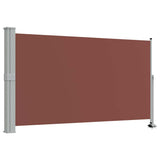 Écran de jardin vidaxl extensible 140x300 cm brun
