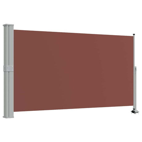 Écran de jardin vidaxl extensible 140x300 cm brun