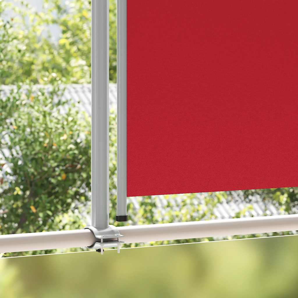 Vidaxx paravent de jardin extensible 140x300 cm rouge