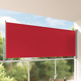 Vidaxx paravent de jardin extensible 140x300 cm rouge