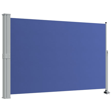 Écran de jardin vidaxl extensible 160x300 cm bleu