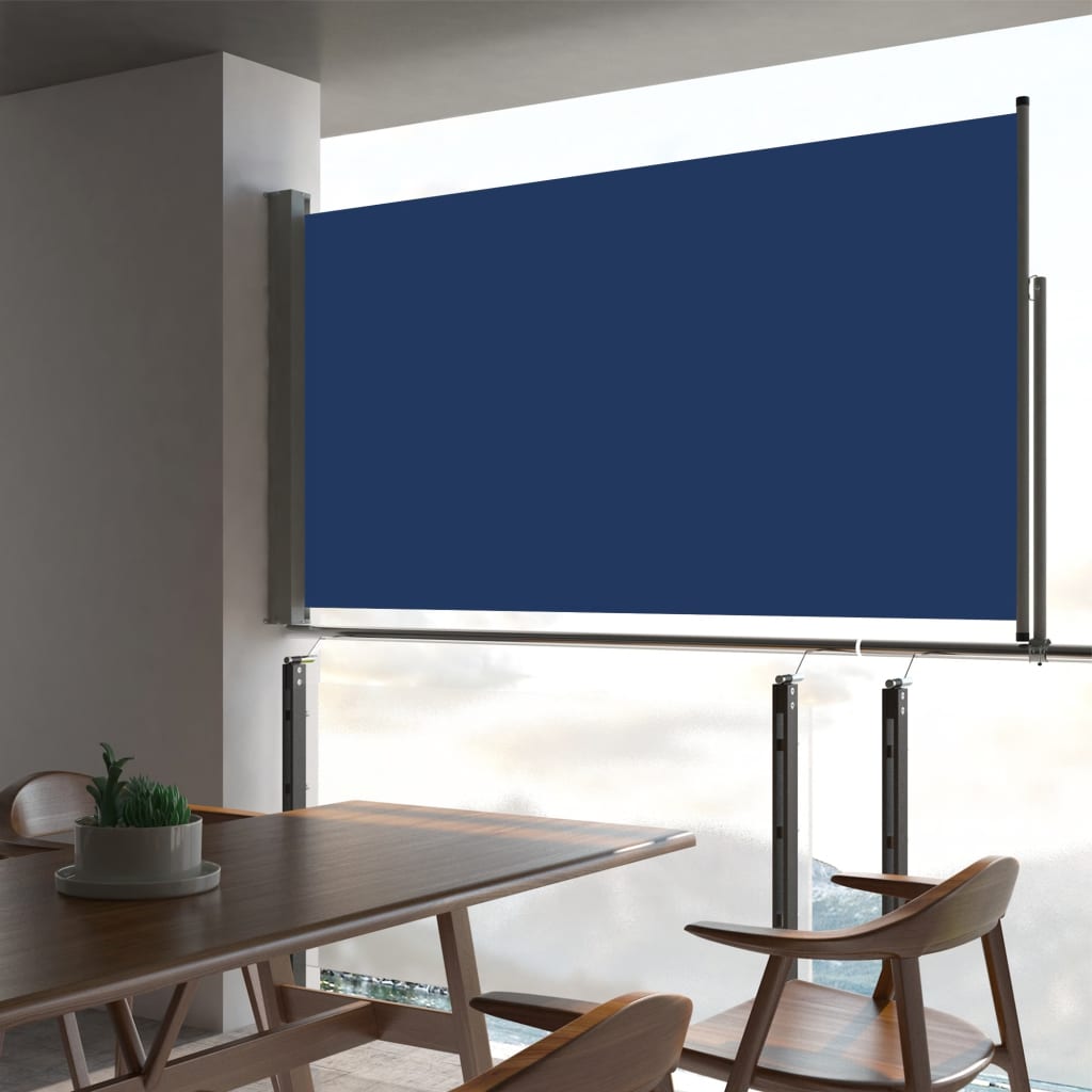 VidaXL Garden screen Extendable 160x300 cm blue