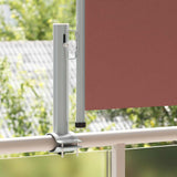 Écran de jardin vidaxl extensible 60x300 cm brun